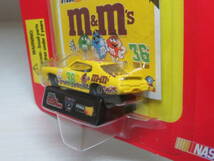 ’68 PONTIAC GTO　#36　M&M’S　STOCK RODS NASCAR　1:144 scale DIE CAST replicas　RACING CHAMPIONS　1/144_画像4