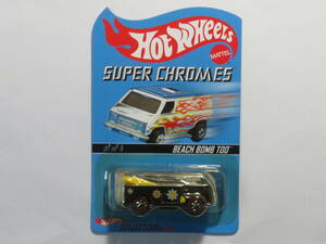 BEACH BOMB TOO　SUPER CHROMES　COLLECTORS.COM限定　#1 of 4　Hot Wheels　MATTEL