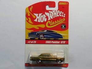 1965 PONTIAC GTO　Wheels Classics　SERIES 1　#2 of 25