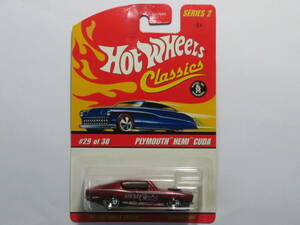 PLYMOUTH HEMI CUDA　Hot Wheels Classics　SERIES 2　#29 of 30