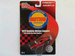 1970 Baldwin Motion Camaro Camaro bordeaux wing motion CONCEPT AND MUSCLE RACING CHAMPIONS 1/64