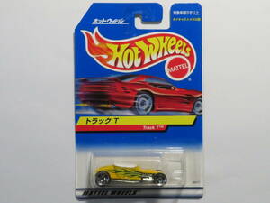 TRACK T　（黄）　トラックT　Hot Wheels　日本語カード