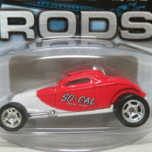 ’34 SO-CAL COUPE ROCKIN’ RODS Hot Wheels METAL COLLECTIONの画像2