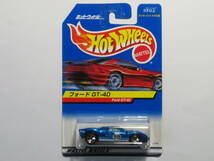 FORD GT-40　フォードGT-40　Hot Wheels　日本語カード_画像1