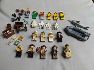 LEGOインディージョーンズとレアな人たちフィグ19体セット 