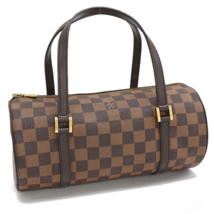 ルイヴィトン パピヨンPM ハンドバッグ N51304 ダミエエベヌ ブラウン LOUIS VUITTON Papillon 26