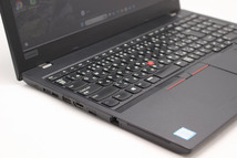 良品 フルHD 15.6型 Lenovo ThinkPad L580 Type-20LX Windows11 八世代 i5-8250u 8GB NVMe 256GB-SSD カメラ 無線 Office付 中古パソコン_画像8