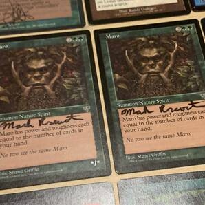 16)Magic the Gathering マジックザギャザリング 英語版 サイン入り 20枚まとめ売り レターパックライト発送 追加写真ありますの画像6