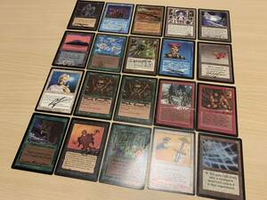 16)Magic the Gathering　マジックザギャザリング　英語版　サイン入り　20枚まとめ売り　レターパックライト発送　追加写真あります