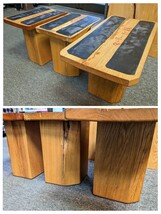一枚板　テーブル　ローテーブル 天然木 無垢 リビングテーブル 木製 特注 無垢材　(04116_画像10