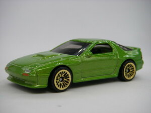 ホットウィール (緑) '89 マツダ サバンナ RX-7 FC3S ＜ルース＞ Hot Wheels 