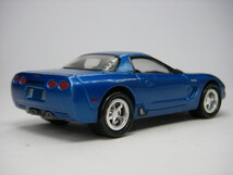 ジョニーライトニング (青) '02 シボレー コルベット ＜ルース＞ Johnny Lightning CHEVROLET _画像2