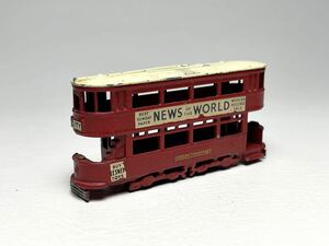 LESNEY ／ レズニー　MATCHBOX series　“ E “ Class Tramcar ／ ロンドンバス　イギリス製