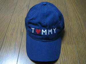 ■トミーヒルフィガ－ TOMMY ハート　ネイビー キャップ 野球帽■