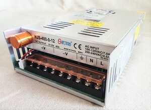 ◆◇スイッチング電源 AC110/220V±15%→DC0-12V 20A 電圧調整可能 安定化電源 直流電源変換器 放熱ファン付き コンバーター 送料無料◇◆