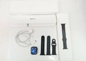 [766B]* final price * operation goods * AppleWatch Apple watch Series8 45mm MNP13J/A2771 GPS model Raver smart watch midnight 