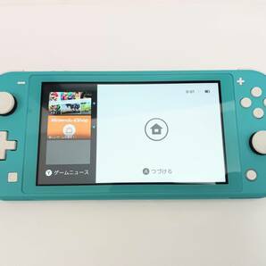 【862】★稼働品★任天堂 Nintendo Switch スイッチ Lite ライト HDH-001 ブルー ターコイズ ゲーム ハード 本体 現状品 携帯機の画像1