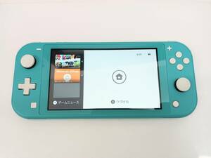 【862】★稼働品★任天堂 Nintendo Switch スイッチ Lite ライト HDH-001 ブルー ターコイズ ゲーム ハード 本体 現状品 携帯機