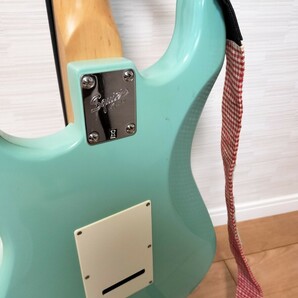 Squier by Fender フェンダー エレキ ギター ストラトキャスター 緑 の画像7