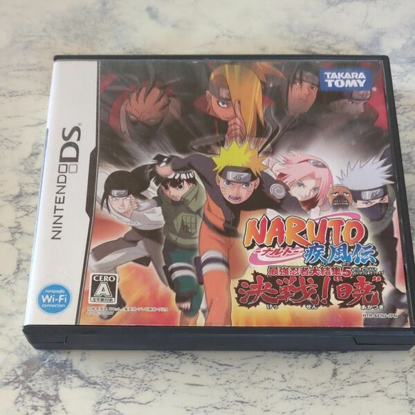 【DS】NARUTO -ナルト- 疾風伝 最強忍者大結集5 決戦！ ”暁” ニンテンドーDS