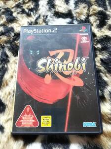 【中古・盤面概ね良好・動作確認済み】PS2　忍　Shinobi　　　同梱可