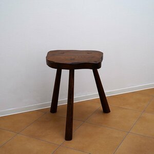 Brutalist Tri Pot Stool A / France / 1960s 家具 インテリア ヴィンテージ フランス