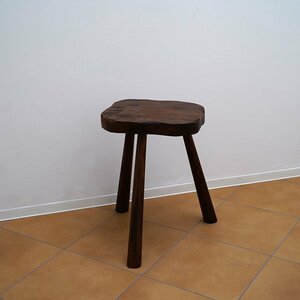 Brutalist Tri Pot Stool B / France / 1960s 家具 インテリア ヴィンテージ フランス