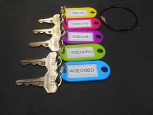  copy key [ Kansai number 5 point ] ALPHA Alpha south capital pills same one key Alpha key . key 35/40/45/50/60mm same one key for 5 kind green box for 