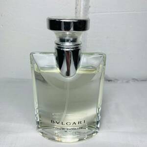 BVLGARI ブルガリ POUR HOMME プールオム オードトワレ（ナチュラルスプレー） 100ml イタリア製 003 USED品 1円スタート