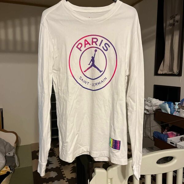 Jordan × PSG パリサンジェルマン L/S Tee