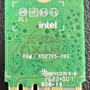 【Wi-Fi 6】 インテル AX210 Wi-Fi 6E AX210NGW (NGFF) 11ax max 2.4Gbps Bluetooth 無線LAN ワイヤレスカードの画像2