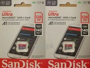 サンディスク microSDXC UHS-Ⅰ 128GB 140MB/秒 SanDisk Ultra マイクロSD