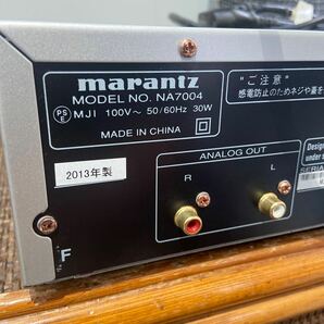 marantz NA7004 ネットワークオーディオプレーヤー リモコン欠品 2013年製 ジャンク の画像6