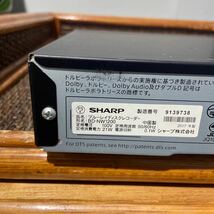 SHARP シャープ AQUOS BD-NW1200 HDD/BDレコーダー 3D対応品 2017年製 B-CAS-カード付き_画像7