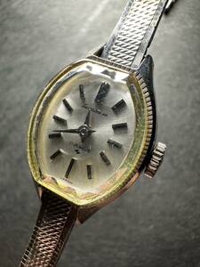 ★コレクター必見！！ Seiko SOLAR 17JEWEL セイコー ソーラー ビンテージ 手巻き レディース 腕時計 シルバー 時計 アクセサリー G631