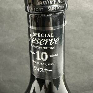 ★古酒必見！！SUNTORY SPECIAL Reserve WHISKY サントリー スペシャルリザーブ 10年 ウィスキー 660ml 40％ 箱無し 未開栓 古酒 お酒 G655の画像3