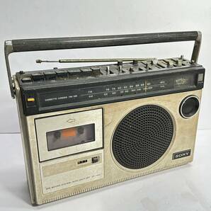 ★コレクター必見！！ SONY ソニー CF-1980 FM/AM ラジオカセットレコーダー ジャンク レトロ ビンテージ 機器 ラジカセ 2BAND G880の画像1