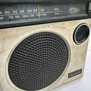 ★コレクター必見！！ SONY ソニー CF-1980 FM/AM ラジオカセットレコーダー ジャンク レトロ ビンテージ 機器 ラジカセ 2BAND G880の画像2
