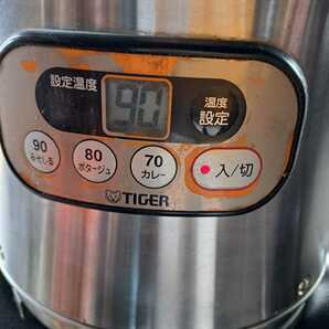 タイガー TIGER マイコンスープジャー JHI-M080 100V 220W 保温の画像2