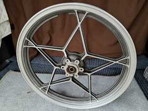  Suzuki GSX250E 18×1.85 Zari front original wheel star shape wheel search Goki Ame Goki Ame Zari GSX250 GSX400 GS400