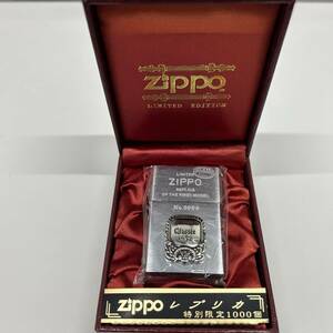 ★☆【未使用・保管品】　ZIPPO LIMITED EDITION/REPLICA OF FIRST MODEL ジッポ　喫煙具　火花未確認　#4270☆★