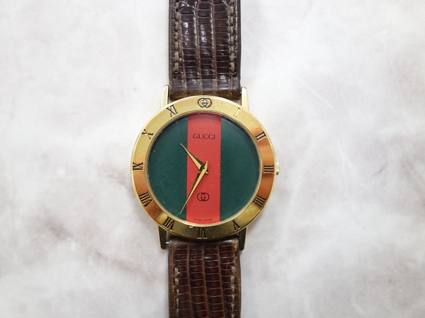 OLD GUCCI オールド グッチ　コンビネーションウォッチ 時計 スイス製