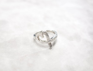 Tiffany & Co ティファニー ラビングハート リング　指輪 silver925 9号 #1