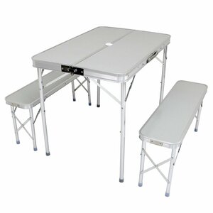  with translation [2 piece set ] outdoor table width 90 barbecue camp 