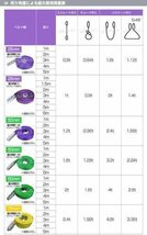 ナイロンスリングベルト ベルトスリング スリングベルト 荷上げ 耐荷重 0.8t 4m 幅 25mm_画像5