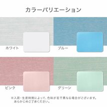 珪藻土バスマット Mサイズ 40cm×30cm アスベスト検査済 安全 軽量 防カビ 消臭 抗菌 速乾 お風呂 足ふき マット　ピンク_画像7