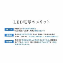 未使用 LED電球 8W 40W形 E26 一般電球 電球色 昼白色 ledランプ 省エネ 電気 蛍光灯 リビング 洗面台 トイレ 寝室 キッチン 人気_画像3