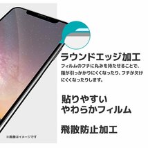 【2枚セット】最新機種対応 iPhone 強化ガラスフィルム 厚み0.3mm iPhone13 Pro MAX クリア 指紋防止 高透明 超強度 9H 保護フィルム_画像6