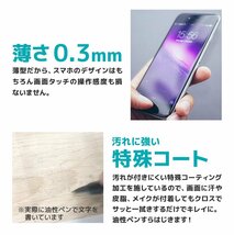 【2枚セット】最新機種対応 iPhone 強化ガラスフィルム 厚み0.3mm iPhone13 Pro MAX クリア 指紋防止 高透明 超強度 9H 保護フィルム_画像5