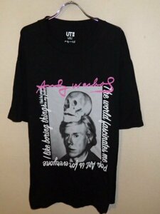 z4988UNIQLO×Andy Warhol★ユニクロ×アンディウォーホール★コラボTシャツ★サイズＸＬ★ビッグサイズ★レア★送料格安